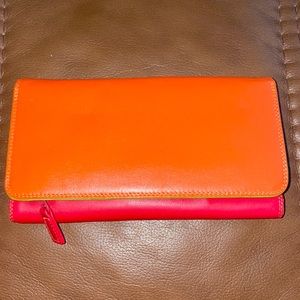 Colorful MyWalit, trifold with coin pouch